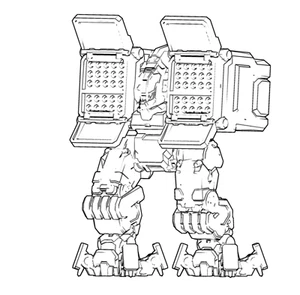 Yeoman YMN-6Y | CGL 1:265 Scale BattleMech | Battletech Miniature - Picture 1 of 1