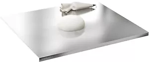 Large Stainless Steel Cutting Board Durable Kitchen Chopping Board 15.7"x19.6" - Picture 1 of 9