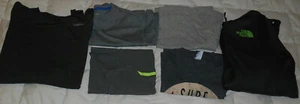 BUNDLE LOT BOYS XXL 18 MENS MEDIUM TOP SHIRT HOODED HOODIE ZIP SWEATSHIRT TOPS  - Picture 1 of 12