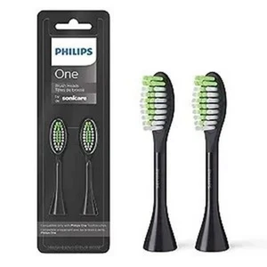 Philips One - Replacement Brush Heads (pack of 2) Color - Shadow Black - Picture 1 of 5