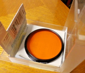 Hama UV390/0-Haze M55 Lens Filter Orange - Picture 1 of 3