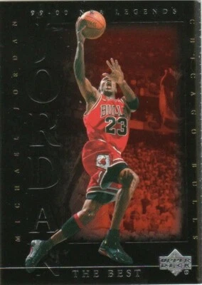 1999-00 UPPER DECK MICHAEL JORDAN  NBA LEGENDS THE BEST #84 BASKETBALL CARD - image 1 of 4