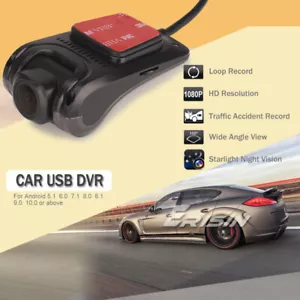 150° Nachtsicht 1080P Auto Recorder USB DVR Dash HD Kamera für Android Stereoanlagen - Bild 1 von 12