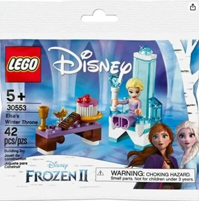 乐高® 30553 Elsa's Winter Throne 来自 Disney Frozen II Elsa Minifigure 塑料袋 — 第 1/2 张图片