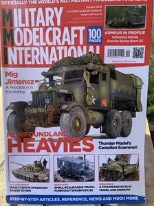 Military Modelcraft International Magazine October 2023 Newfoundland Heavies NEW - Picture 1 of 1