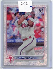 2022 Topps Matt Vierling /875 Holofoil Rookie RC Walmart Exclusive Phillies 202
