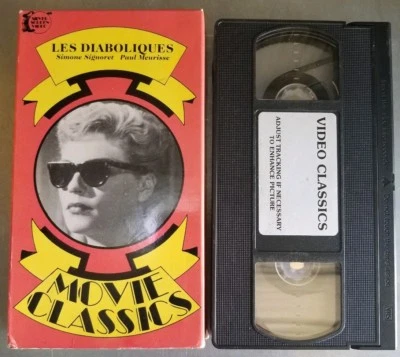 LES DIABOLIQUES - VHS - Simone Signoret Paul Meurisse - RARE FIND 1954 B&W -  - Imagem 1 de 2