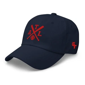 Atlanta Baseballschläger Retro Brave Baseball Mütze Dad Cap - Bild 1 von 10