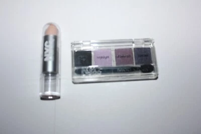 NYC Cubierta Stick Corrector Anti-Cernes #781A + Mod Sombra de Ojos Cuádruple #857B Sellada Foto 1 de 2