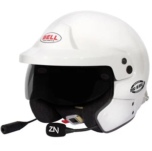 Bell Mag-10 Rally Sport FIA Approved Rallying Helmet - White huge saving !! - Picture 1 of 1