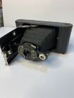 Kodak Hawkeye Eastman No. 2A Folding Cartridge Hawk-Eye Model B Camera Black GC