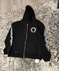 Chrome Hearts Zip-Up Hoodie Gr. L - Bild 1 von 3