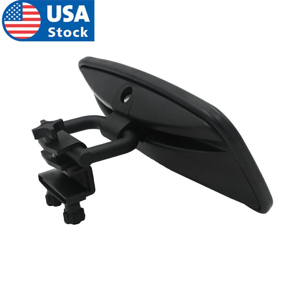FEITEPLUS Heavy Duty 7x14 Wakeboard Boat Mirror U Bracket Fits 1/2" to 1-1/8" Frame