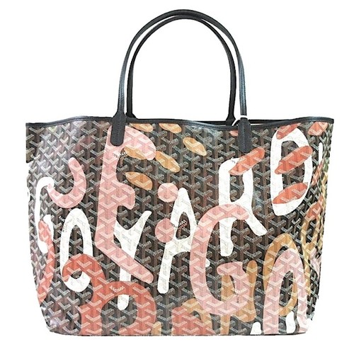 Goyard Saint Louis GM Tote Bag Lettres Camouflage Rosa L d Borsa Negozio Autentica Nuova