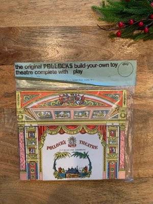 Juguete Pollock’s Build-Your-Own, Victoria Theater Cenicienta 1972 sin abrir RARO Foto 1 de 4