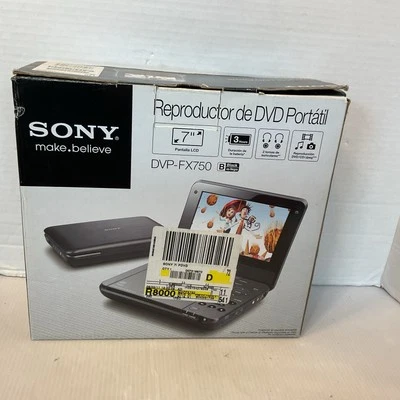 Sony DVP-FX750 Portable Rechargeable DVD Player with Cables Tested Original Box - Image 1 of 4