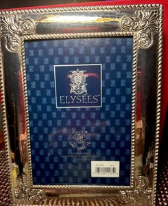 Verzierter versilberter Bilderrahmen für 5x7" Foto ELYSEES von Louis Michel Filzrücken - Bild 1 von 4