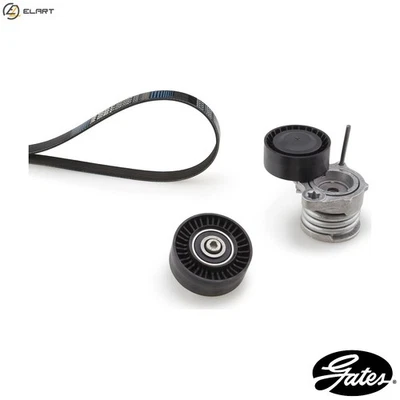 VRIBBED BELT SET K056PK1685 FOR BMW M47D20 N47D20A 2.0L 4cyl 1 E87 - Image 1 of 4