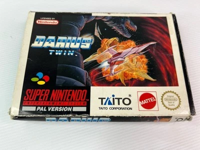 Darius Twin Super Nintendo - SNES - Boxed with Manual - Pal Version - Image 1 of 4