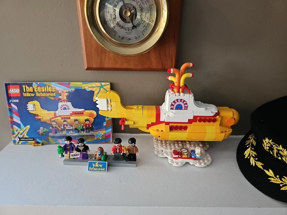USED—no box—LEGO Ideas: The Beatles Yellow Submarine (21306) - Image 1 of 1