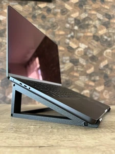 Umweltfreundlicher Laptopständer für Schreibtisch tragbar Bambus ✮ einfacher Transport und Ergono - Bild 1 von 6