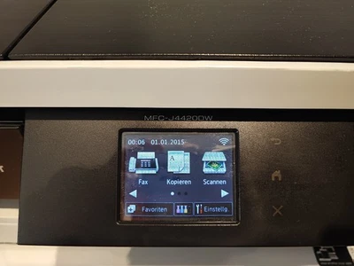 Drucker Brother MFC 4420 DW, defekt, Druckvorgang läuft, aber kein Druck - Bild 1 von 4