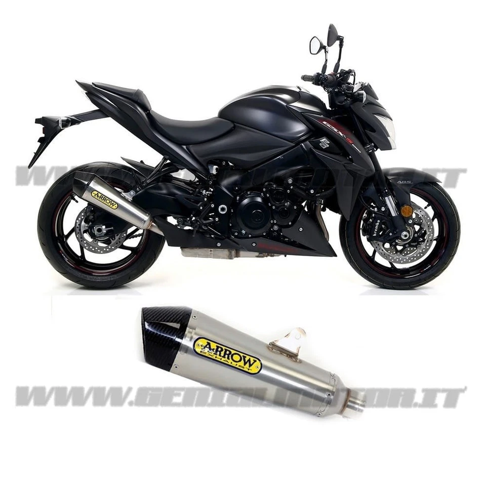 Adatta Suzuki GSX-S 1000 / 1000 F 2015-2020 Silenziatore Arrow X-Kone 71828XKI