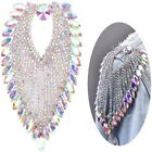 Colorful Rhinestone Tassel Chain  For Party Dresses Accessories