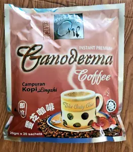 INSTANT PREMIUM GANODERMA COFFEE 20 SACHETS - Picture 1 of 10