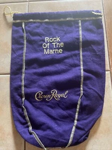 10 embroidered ROCK OF THE MARNE 3rd.ID 1.75l empty Crown Royal Bags - Picture 1 of 1