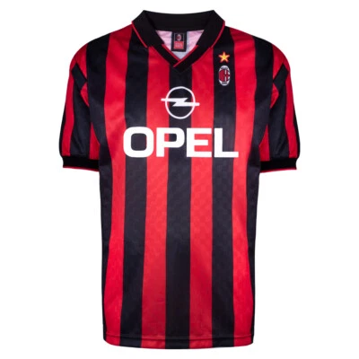 AC Milan 1996 Retro Football Shirt Men's - Image 1 of 2