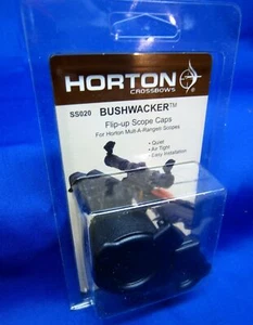 Original Horton BUSHWACKER Flip-Up Scope Caps SS020 Mult-A-Range Bogen Armbrust  - Bild 1 von 5