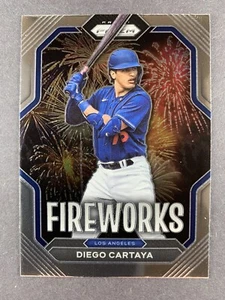 Diego Cartaya 2023 Panini Prizm Fireworks Los Angeles Dodgers - Bild 1 von 2
