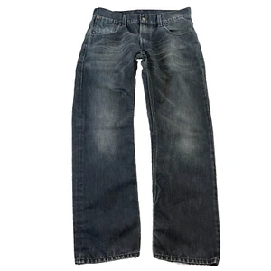 Jeans uomo Levi's 514 34 30 tasca dritta patta linguetta rossa dritto lavaggio antracite - Foto 1 di 13