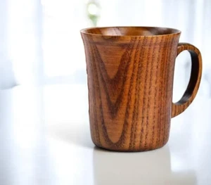 Handmade Wooden Coffee Mug /Natural Wood Tea Mug/ Sri Lankan Wooden Coffee Mug - Picture 1 of 1