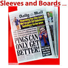 Sleeves and Boards For Daily Mail and Vintage Newspapers Acid Free Size6 A3 x 10