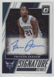 2017-18 Panini Donruss Optic Signature Series Treveon Graham #13 Rookie Auto RC
