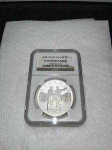 2004 P Lewis & Clark $1 PF69 ULTRA CAMEO NGC Certified - Picture 1 of 4