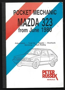 MAZDA 323 from June 1980 to 1983 Pocket Mechanic Manual Peter Russek - Picture 1 of 5
