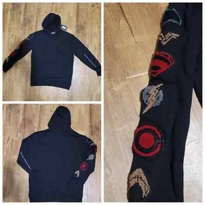Shoe Palace Justice League Hoodie w/Emblem Chenille Patches - Picture 1 of 8