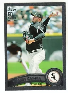 2011 TOPPS #41 FREDDY GARCIA BLACK #24/60 - Picture 1 of 1