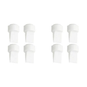 2x 4pc Philips Avent Duck Bill Valves Replacement Accessory For Breast Pump WHT - Picture 1 of 2