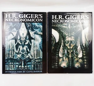 H. R. GIGER'S NECRONOMICON I & 2. BK 1 9ª EDICIÓN / BK 2 8ª EDICIÓN CUBIERTA SEPARADA - Imagen 1 de 24