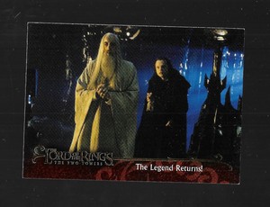 Lord of The Rings The Two Towers 2002 Topps P1 Promo Card