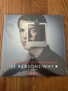 13 Reasons Why: Season 2 Soundtrack Billie Eilish Khalid Selena White Vinyl - Foto 1 di 5