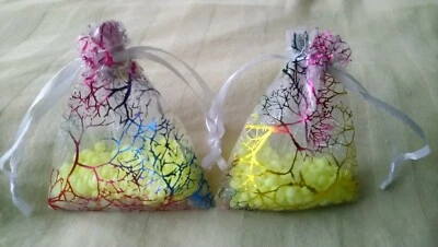 2x Duftperlen Lufterfrischer Beutel, 'Summer Breeze', gelbe Perlen, unaufhaltsam - Bild 1 von 4