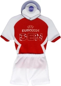 UEFA Euro 2024 - Mini-Kit 17 X 14 cm mit Saugnapf - Motiv Dänemark - Bild 1 von 4