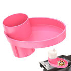 Car Cup Holder Tray Round Car Seat Cup Snack Tray Meal Tray Expanded Table Desk