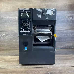 Zebra ZT410 Gray 203 dpi/8 Dots Per mm Industrial Barcode Printer Label Printer - Picture 1 of 6