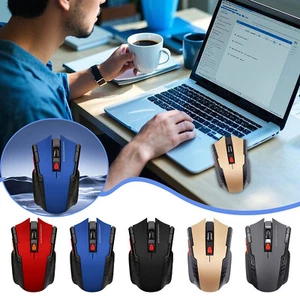 Silent Wireless Mouse Ergonomic Quiet Click Design Mice For Work And Travel - Afbeelding 1 van 33